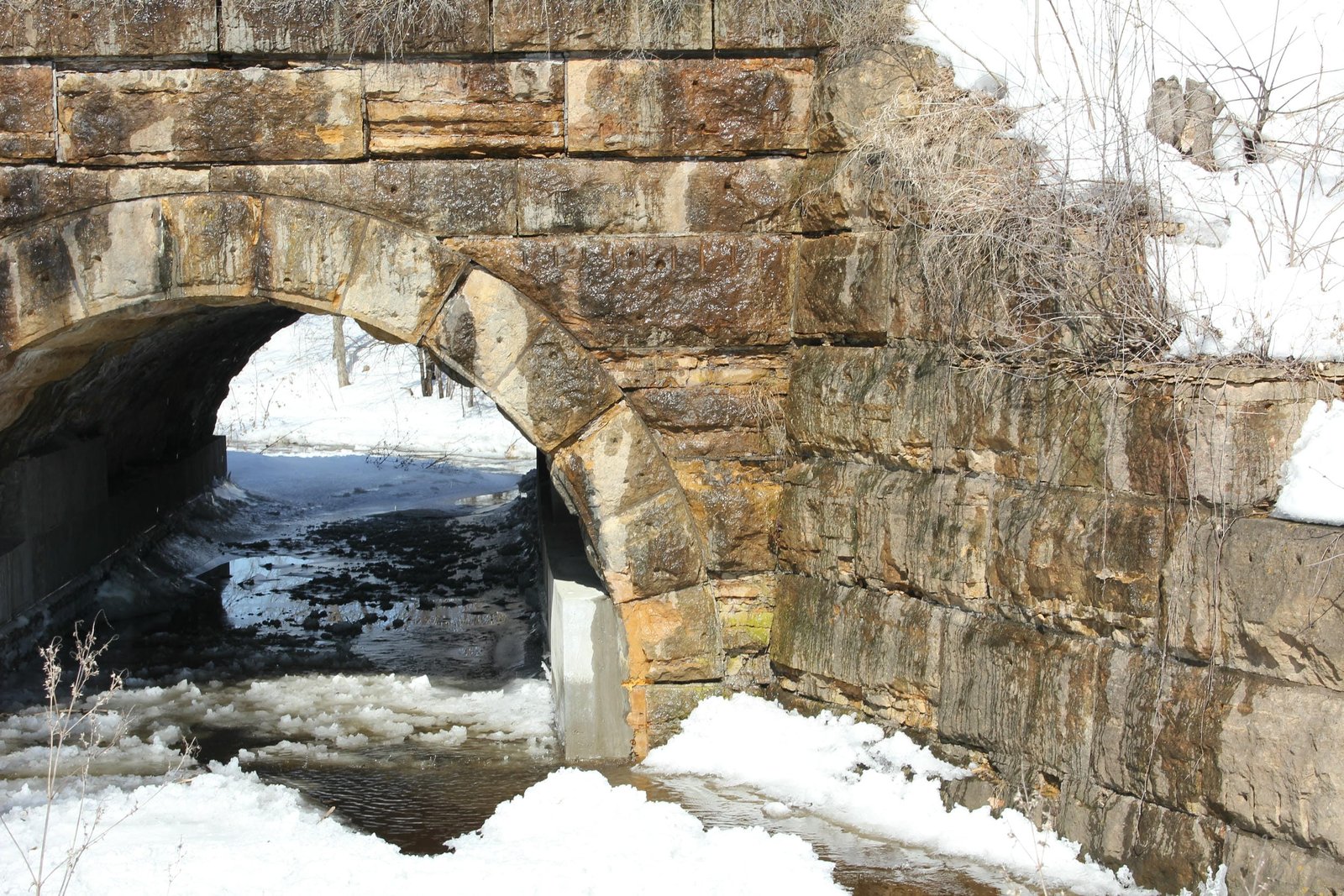 East abutment